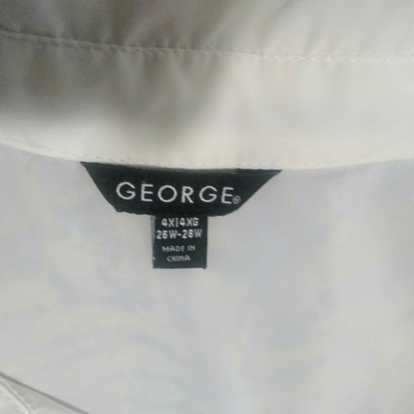 Tops Silky Ivory Button Down Shirt Poshmark